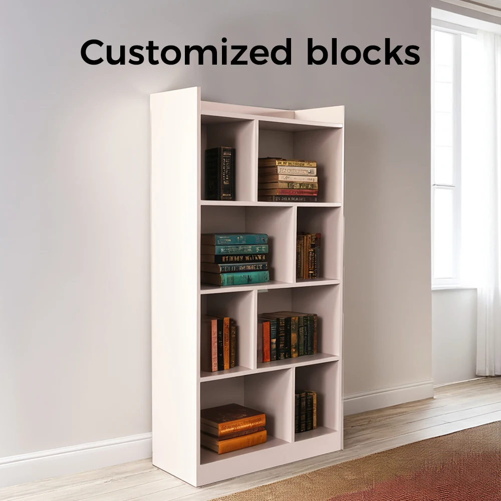 Estantería infantil de acero claro, estantería infantil de metal, apartamento en el aula, sala de estar escolar