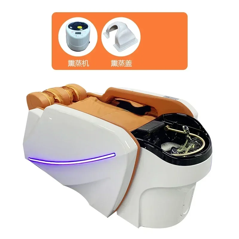 A  Water Circulation Automatic Massage Shampoo Bed Intelligent Heating Massage Shampoo Bed