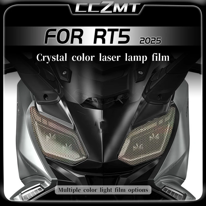 

Для мотоцикла CYCLONE RT5 2025-2026: пленка для фар с эффектом сот, пленка для задних фонарей, меняющая цвет наклейка, модифицированные аксессуары