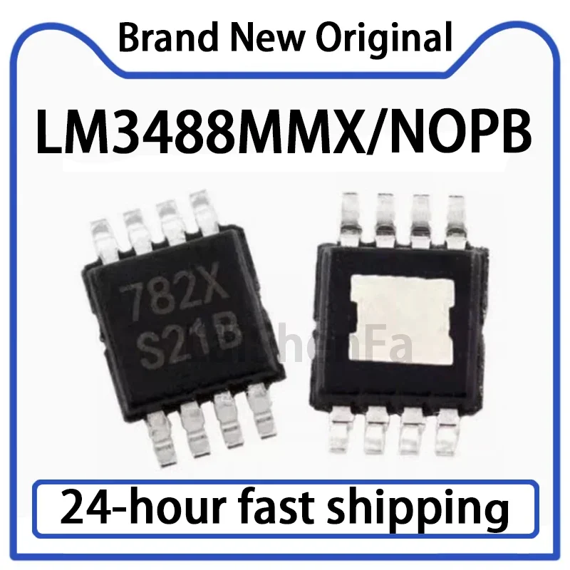 10PCS LM3488MMX/NOPB Packaged MSOP-8 DC-DC Power Chip 2.97V~40V Original Stock