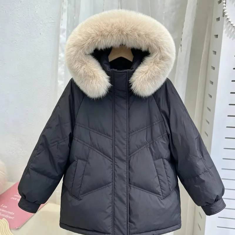 

Fox Fur Collar Winter Women Genuine Fur Scarf Neck Warm Fur Trim Decorate Coat Scarves Jacket Hood Decoration Furry Fur