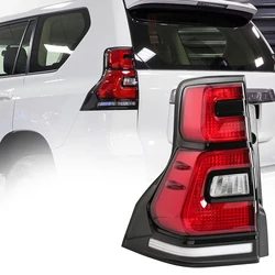 Car TailLight Assembly For Toyota Land Cruiser Prado FJ150 LC150 GRJ150 2018 2019 2020 Turn Signal Driving Light Rear Brake Lamp