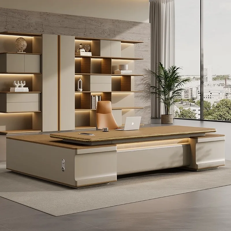 Office Desk Executive Work Minimalist Designer Computer Desks  Furniture
