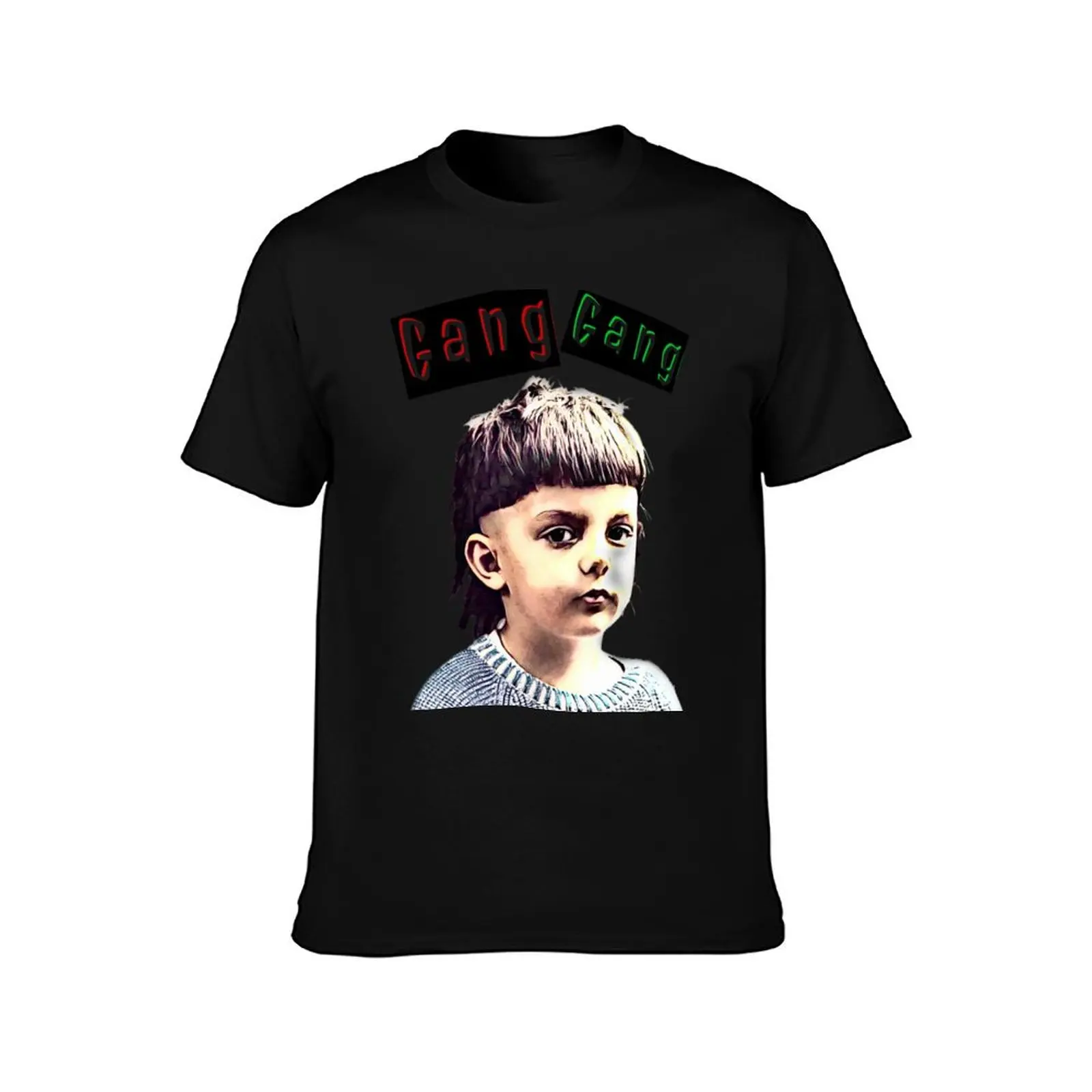 Young Theo - Gang Gang (white background) T-Shirt Work Basic Short Sleeve Top T-Shirt