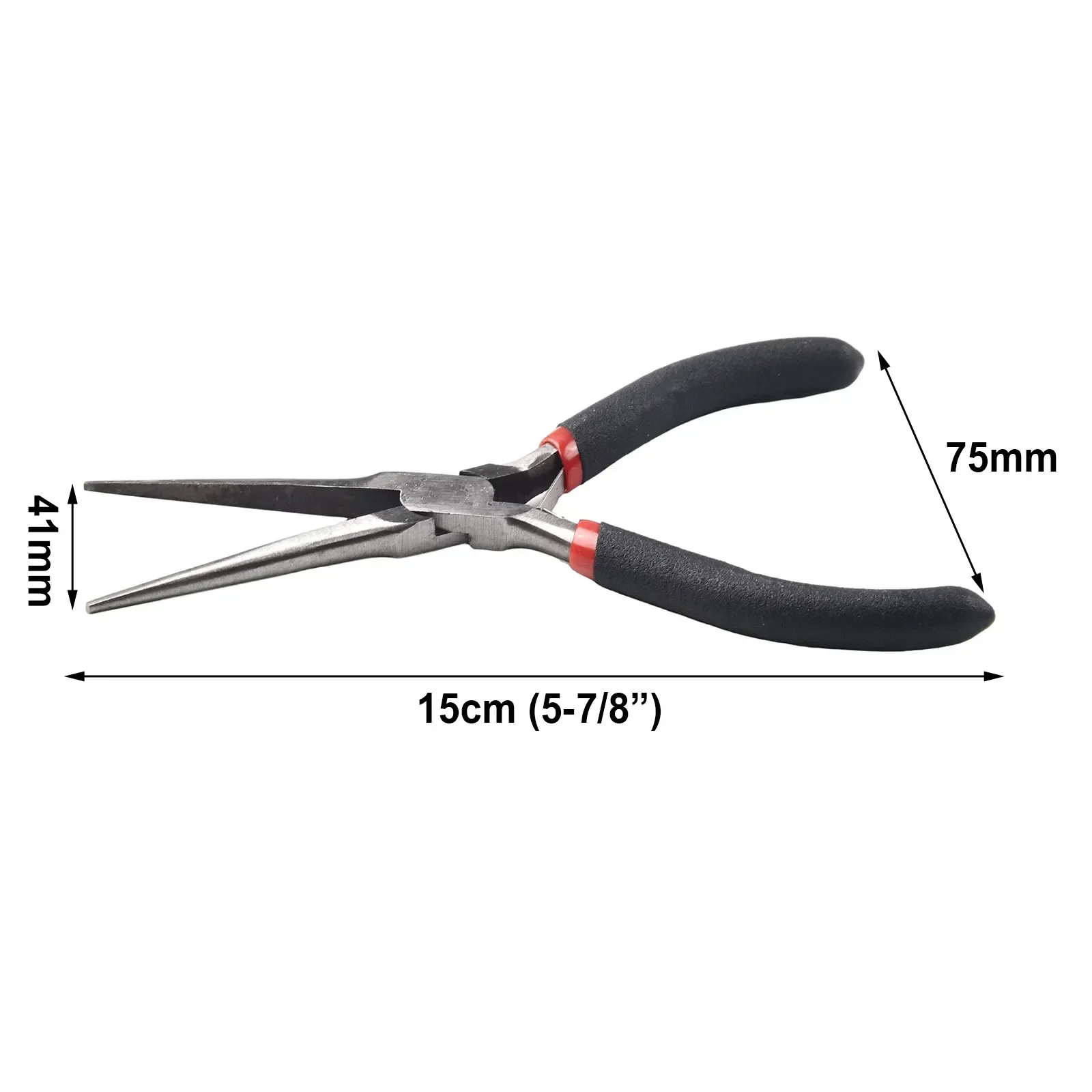 Mini Long Needle Nose Pliers Stainless Steel Precision Wire Pliers Repair Tools Beaded Jewelry Making 150mm Hand Tools