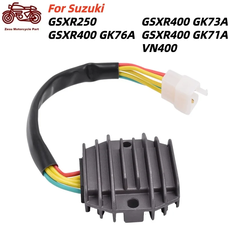 Motorcycle Voltage Regulator Rectifier For Suzuki GSXR250 GSXR400 GK76A GK73A GK71A VN400 GSX-R250 GSX-R400 GSX R 250 400 VN 400