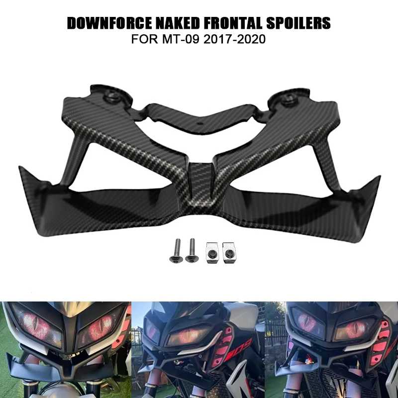 

Передние спойлеры прижимной силы mt09 MT09 SP Прижимные голые передние спойлеры для мотоцикла YAMAHA MT 09 MT-09 2017 2018 2019 2020