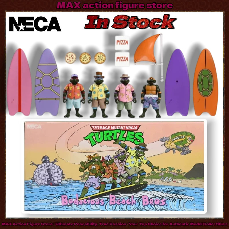 In Stock NECA 54530 TMNT 1987 Cartoon SDCC2025 Bodacious Beach Bros 7