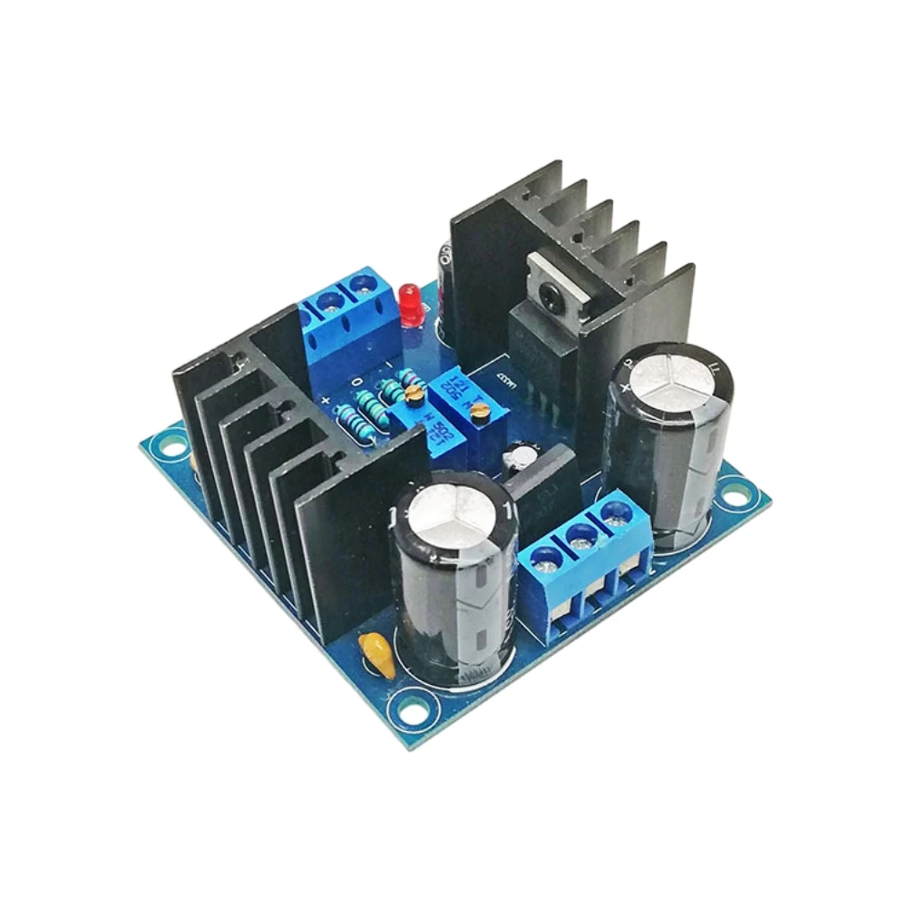 LM317 LM337 Amplifier Rectifier Filter Power Supply Board 1.2-37V Continuous Adjustable Voltage Regulator Power Supply Module