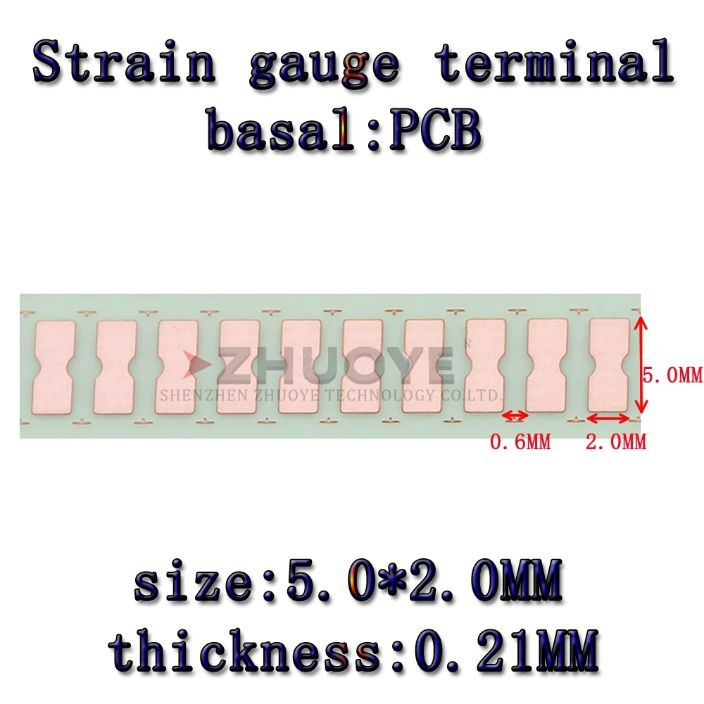 Strain gauge terminal Strain gauge extension line Specialized connector