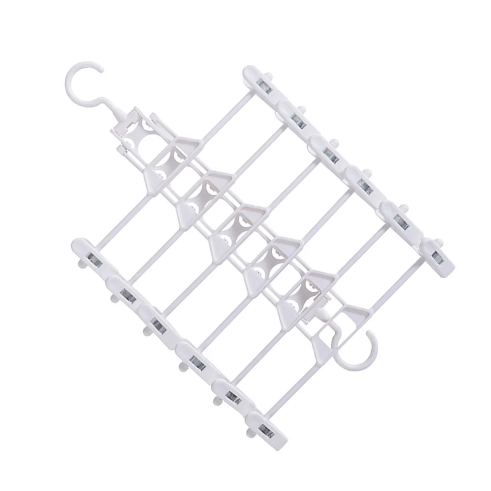 Multi function Clothes Hanger 360 Degree Rotatable Multilayers Pants Rack Strong Fall Resistant Clips Heavy Load