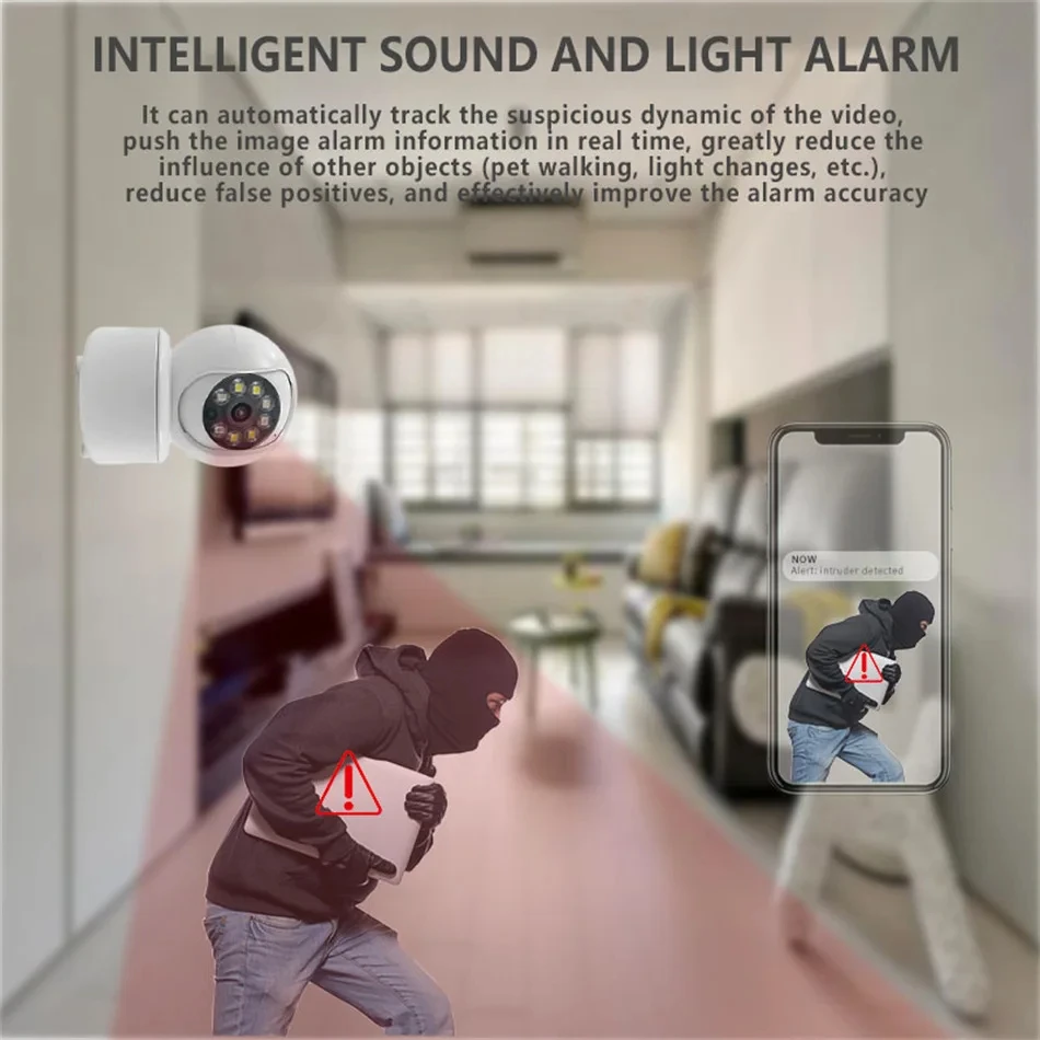 Wireless Indoor WiFi Camera Home Security CCTV Surveillance IP Camera Smart Wifi Security Monitor Camera For Home Interior