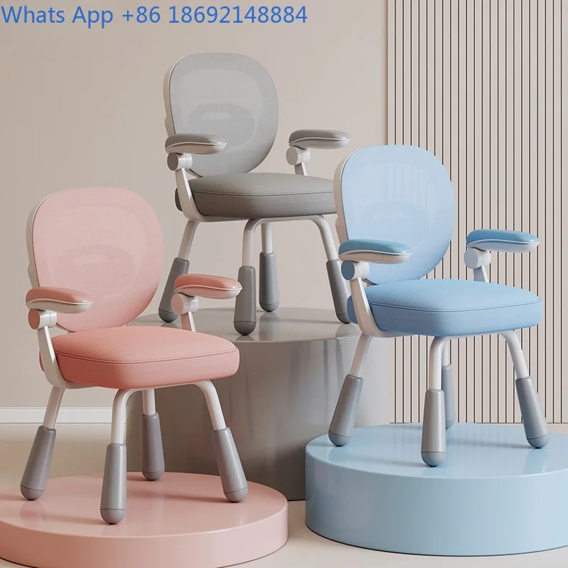 Adjustable Study Chair for Students with Armrests Home Use, Adjustable Computer Chair, Writing Chair