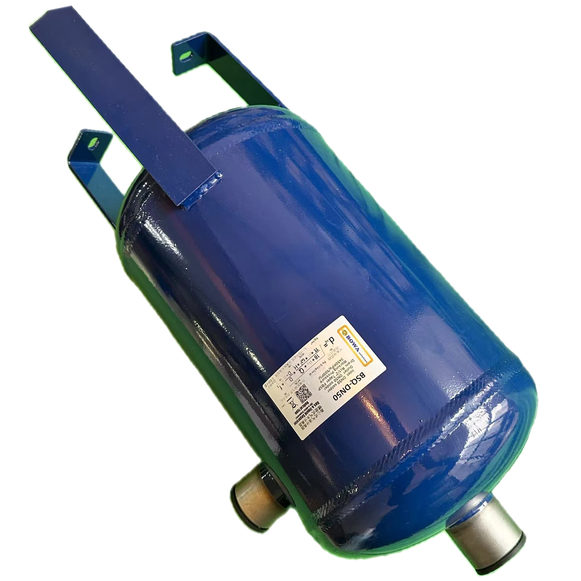 DN50 air and Water Liquid Helical Separator Is Used to Enhance Separating Water & air at Evaporator Outlet of 22Nm3 air Dryer