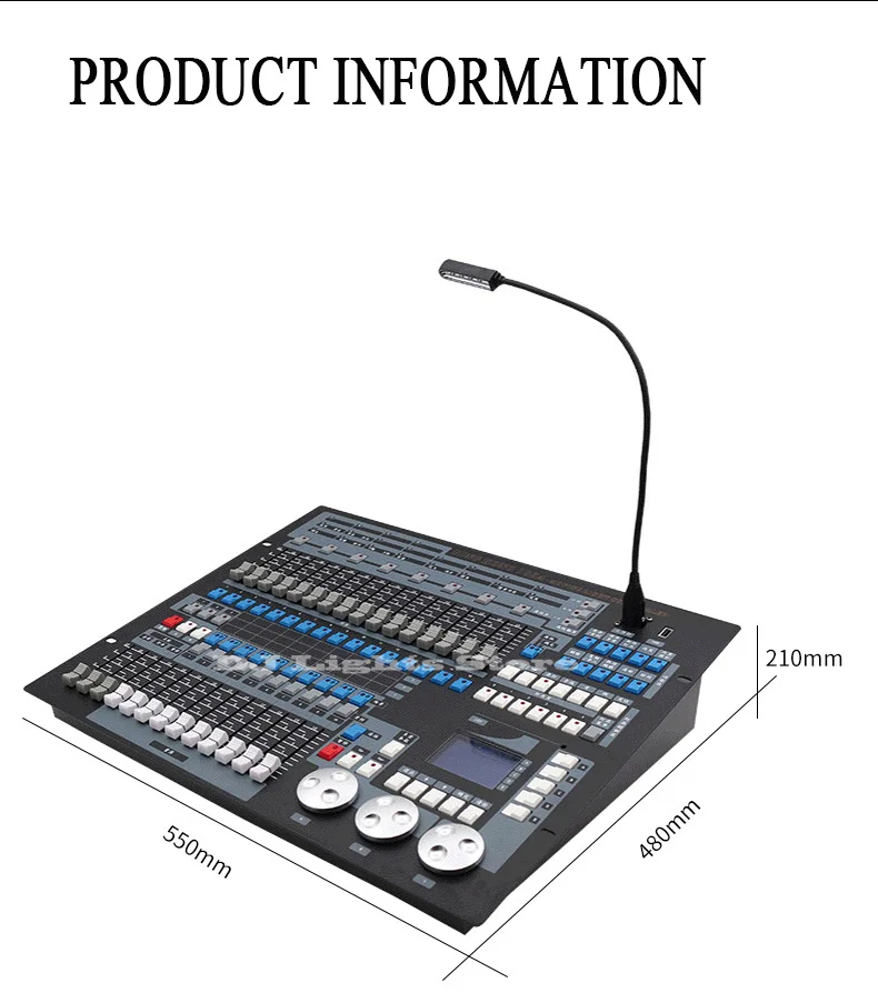 DJ Controller 1024 Console Club Live Concert Party Show DMX 512 For LED Moving Head Lights Disco Stage Light Effect Professiona