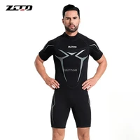 Traje de neopreno para hombre y mujer, traje de buceo de neopreno de 3mm, traje de baño cálido para buceo, Surf, kayak, natación, traje húmedo corto