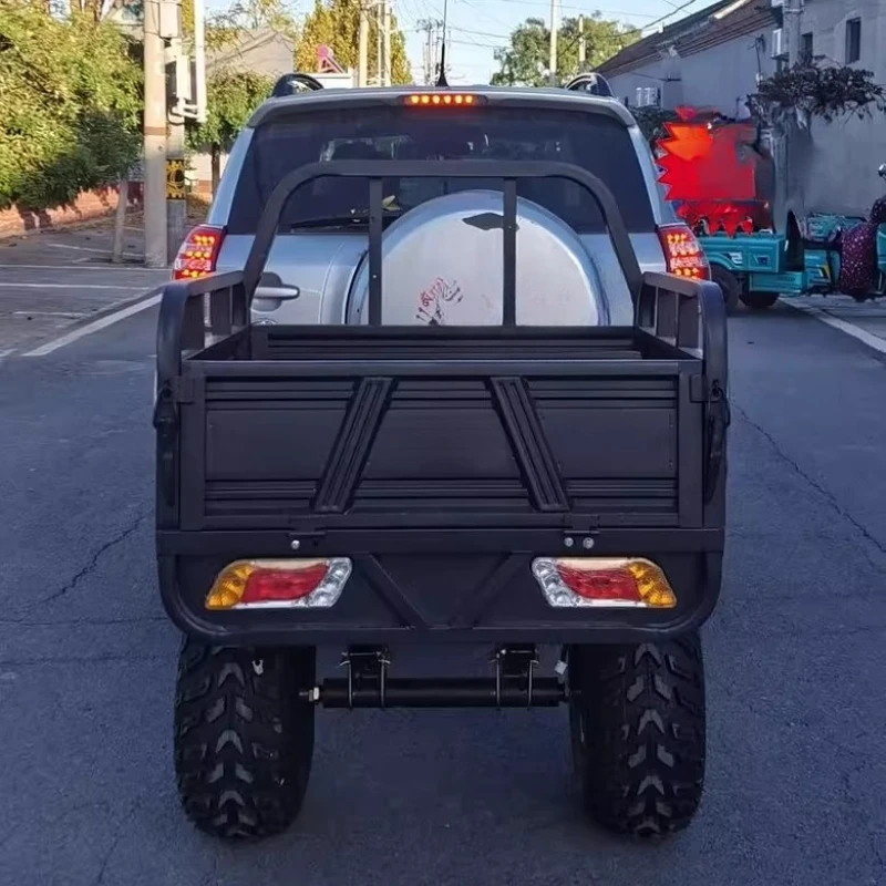Modified off-road motorcycle accessories, Big Bull ATV modified 6-wheel mountain bike rear trailer cargo warehouse cargo box