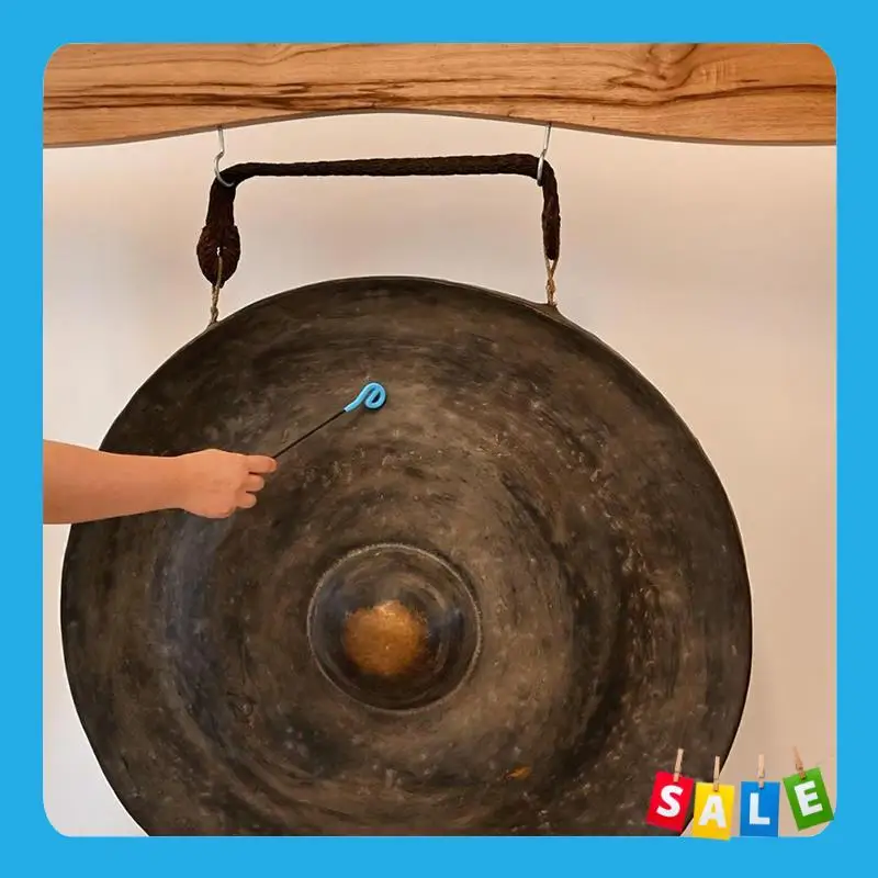 

BABP Nepalese Gong Accessories For Sound Bath Meditations Players, Whale Stick Gong Healing Instrument