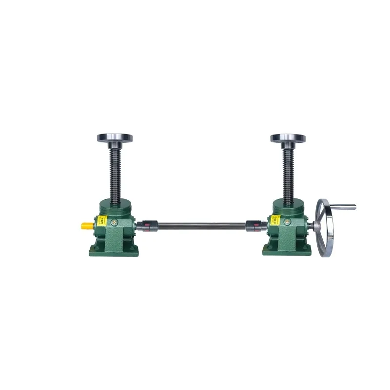 

Screw lift hand-cranked electric multi-linkage screw lifting and deceleration electric lifting platform