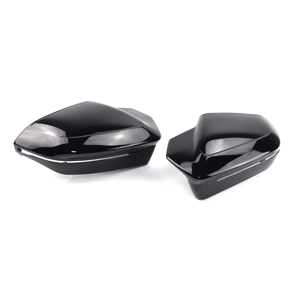 

5 Series G60 Mirror Caps ABS Glossy Black Replacement G60 Mirror Cover for BMW G60 G61 G68 15 M5 G90 G70