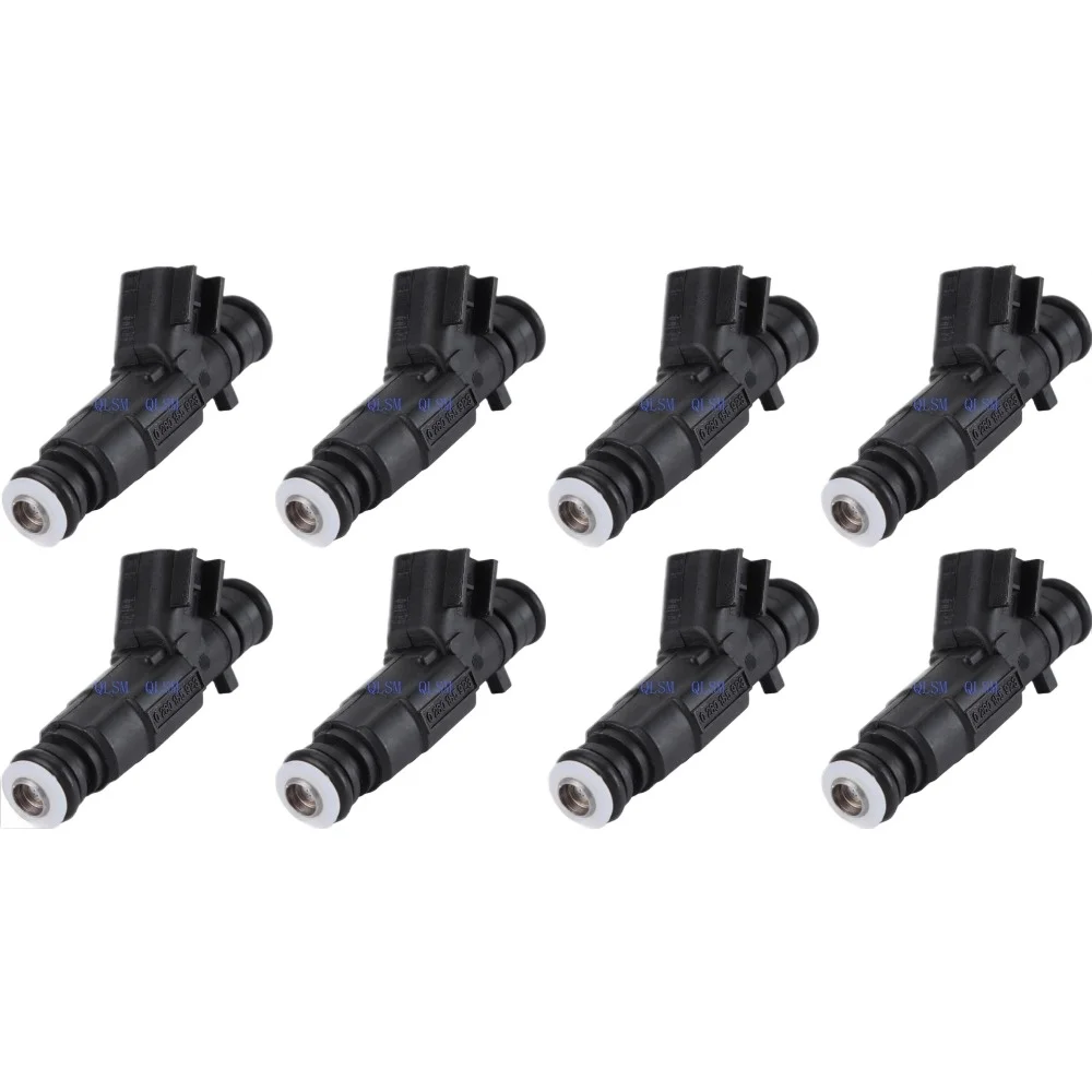 

8 шт. топливные форсунки премиум-класса, автомобильные аксессуары 0280155923 для 1999 2004 4,0 Cherokee, 4 отверстия, обновленные