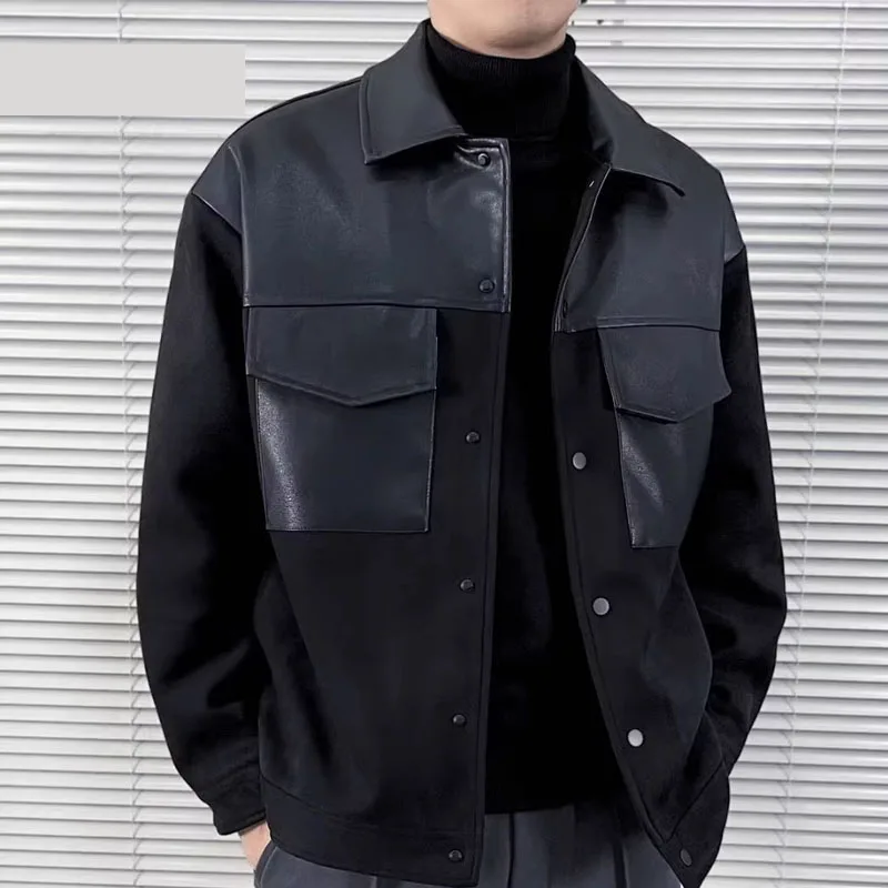 

2024, осенне-зимняя мужская куртка из меха ягненка, большой размер 250, хлопковая рабочая одежда, верхняя одежда, молодежная мода