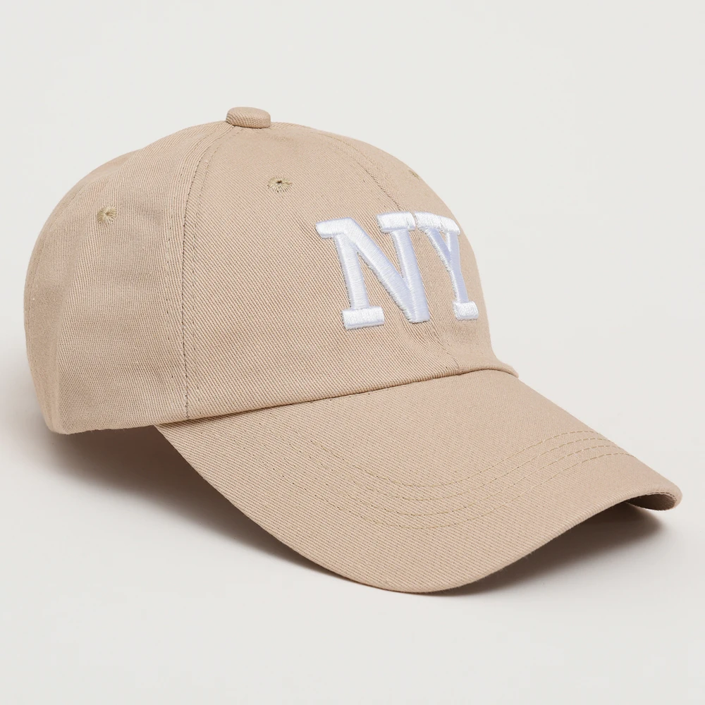 Letter NY Baseball Cap Women Men Summer Curved Brim Solid Color Cotton Snapback Hats Uniex Outdoor Sport Hip Hop Hat