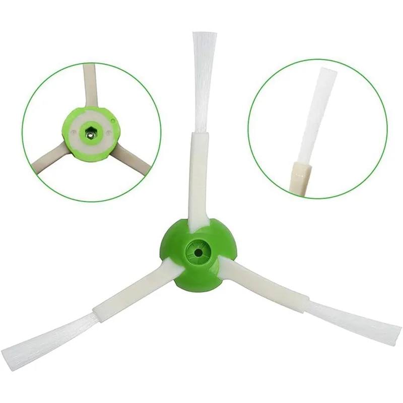 ABRG-For Irobot Roomba I7 I7+ I6+ I3+ Plus Vacuum Multi-Surface Rubber Brushes HEPA Filters Side Brushes Dirt Disposal Bags