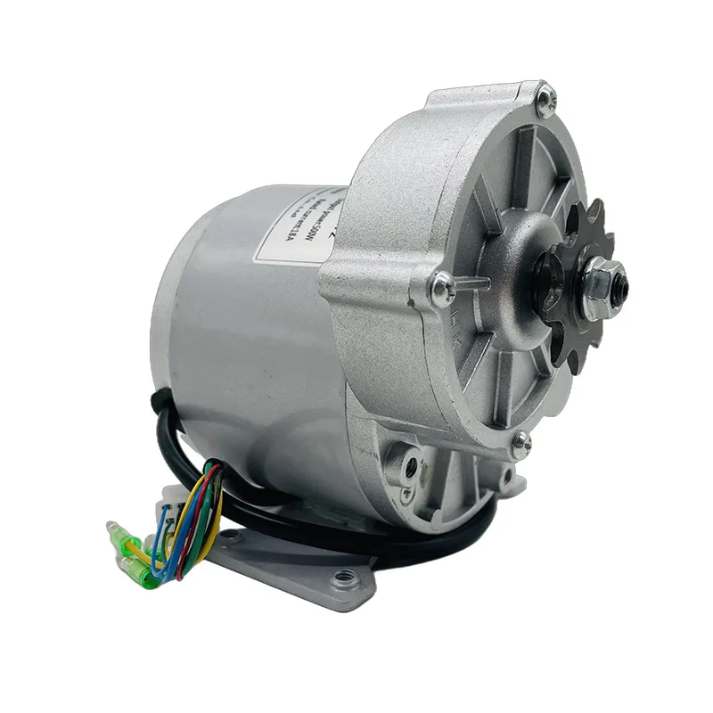 

MY1018Z 24V500W Brushless Geared Motor, Hall Geared Motor, Bicycle Kit Motor