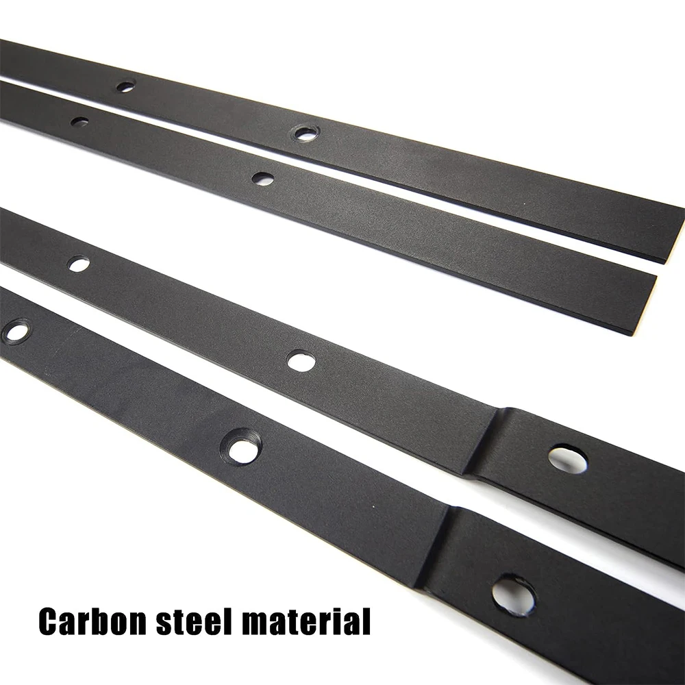 Side Skirt Pinch Weld Cover Black Powder Coated Steel For Ford Bronco 4Door 2021 2022 2023+