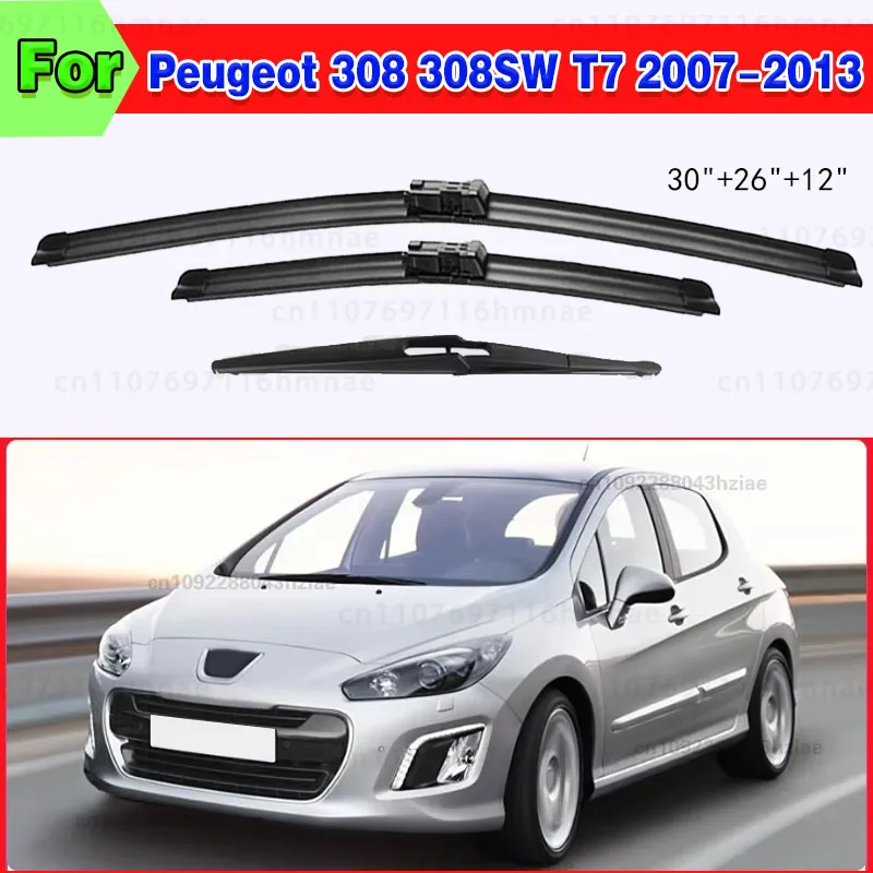 For Peugeot 308 T7 Hatchback 2007 - 2013 Windshield Windscreen Window 30