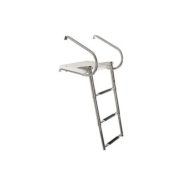 SS316 Marine Hardware Stainless Steel Boat Boarding Ladder with Good Price
