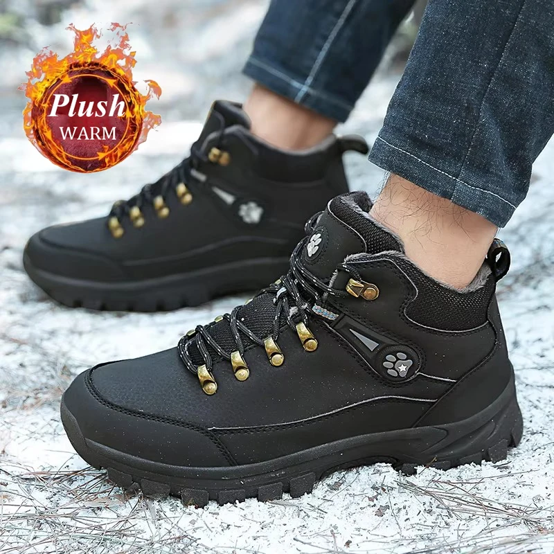 Fashion Safety Shoes Men Boots Steel Toe Shoes Men Puncture-Proof Work Sneakers Male Shoes Work Boots Indestructible Footwear