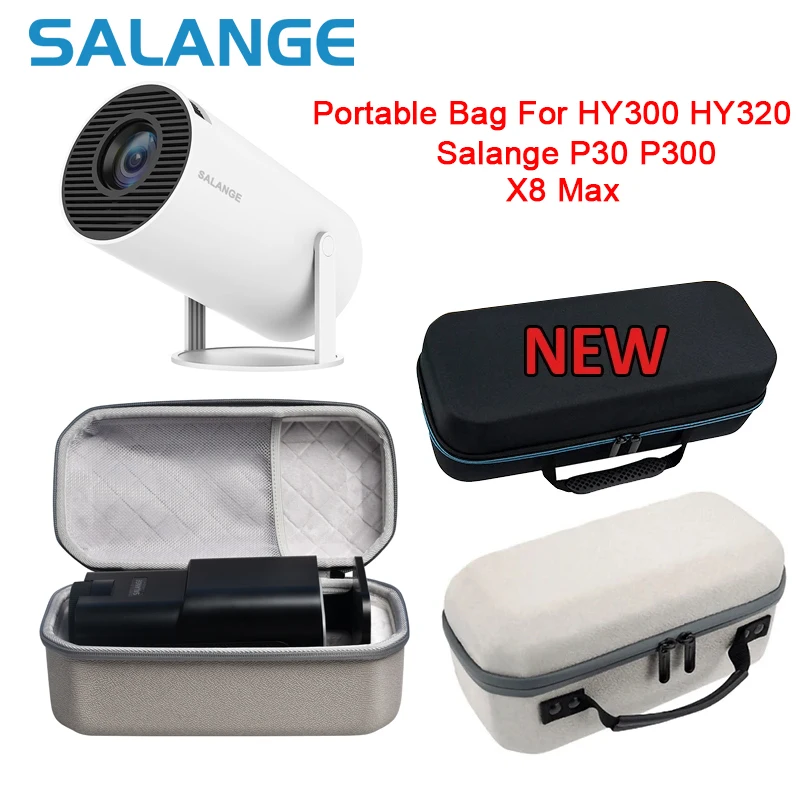 Salange Storage Case Travel Carry Projector Bag for Magcubic HY300 Protector Carrying Bags for HY320 Projector