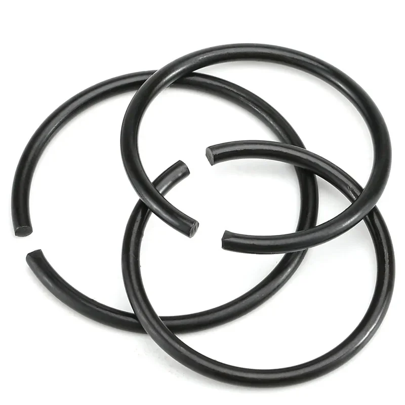 1~50PCS GB895Round Wire Snap Rings Diameter 4-150mm For Hole/Shaft Wire Retaining Stop Ring 70 Manganese Steel Snap Ring Circlip