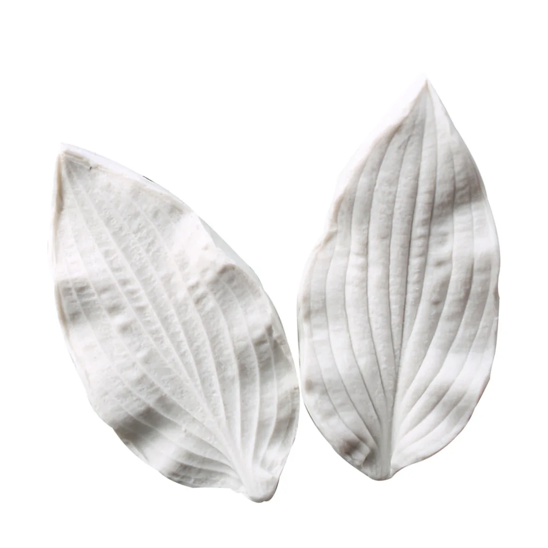 Hosta Lily Petal Veiner Silicone Mould Silicone Mould Candle Wax Flowers Veiner Sugarart Cold Porcelain Sugar Clay Craft CaM2115