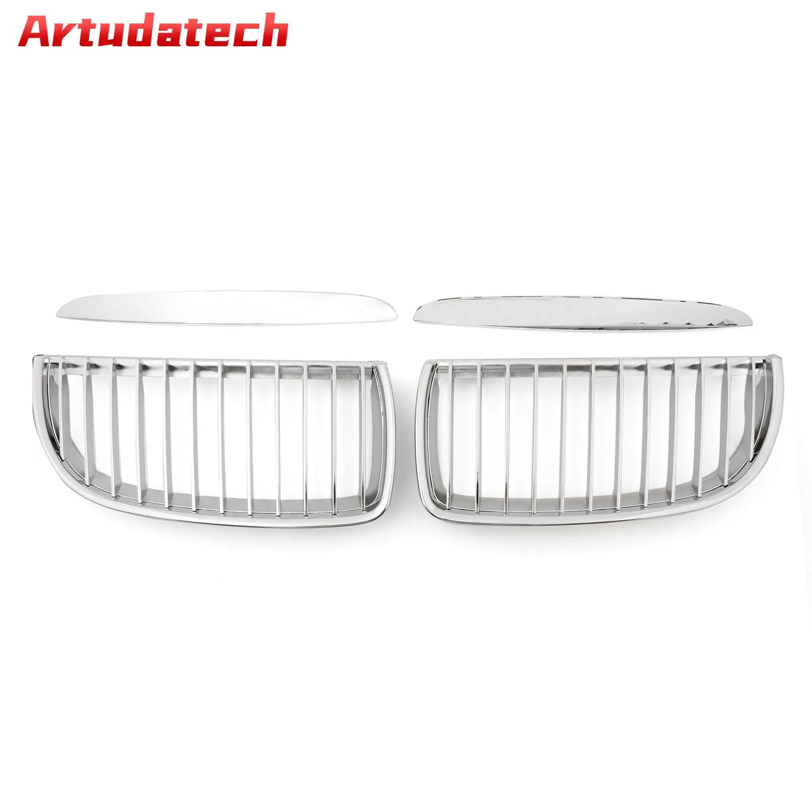 

Передняя сменная хромированная решетка Artudatech для BMW 3 серии E90 E91 M3 2004-2007 гг.