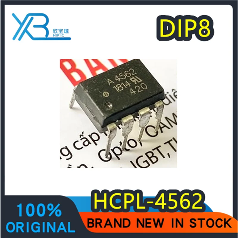 

(10/50 pieces) HCPL-4562 A4562 DIP8 Optocoupler Brand new original photocoupler in stock fast delivery