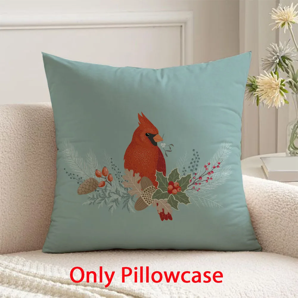 

Christmas Pillow cover autumn winter decorative 45x45 cushions cover for new year pillow case for Xmas