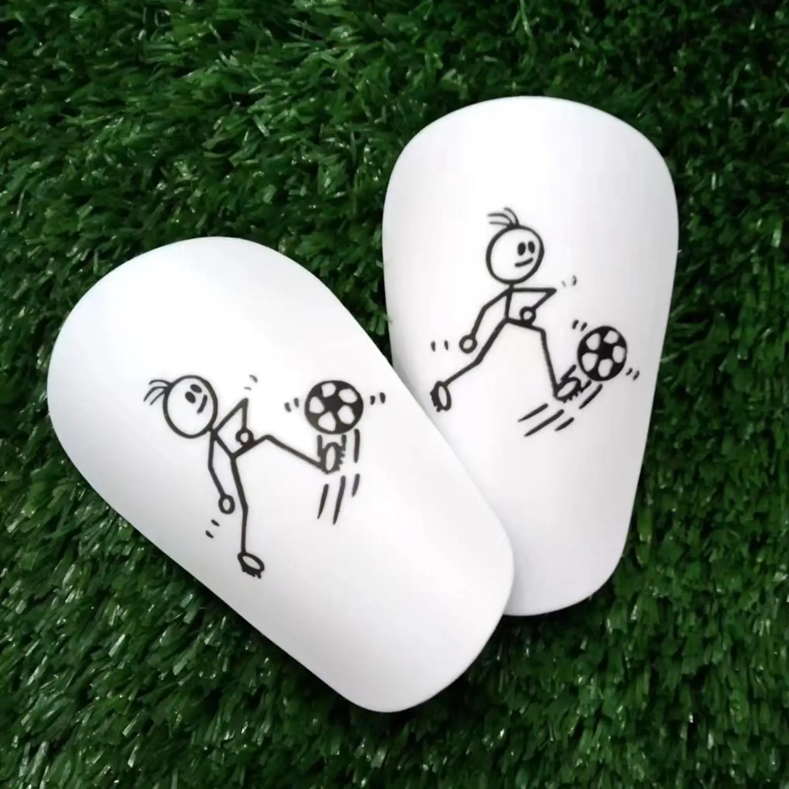 Mini Football Shin Protector Compact Comfortable Shin Guards Children Soccer Gear for Outdoor Sports
