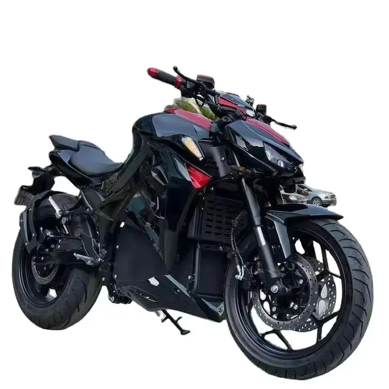 Luyuan 3000W 72V Super Power Mid-Drive Electric Motorcycle - High Performance Adult E-Bike