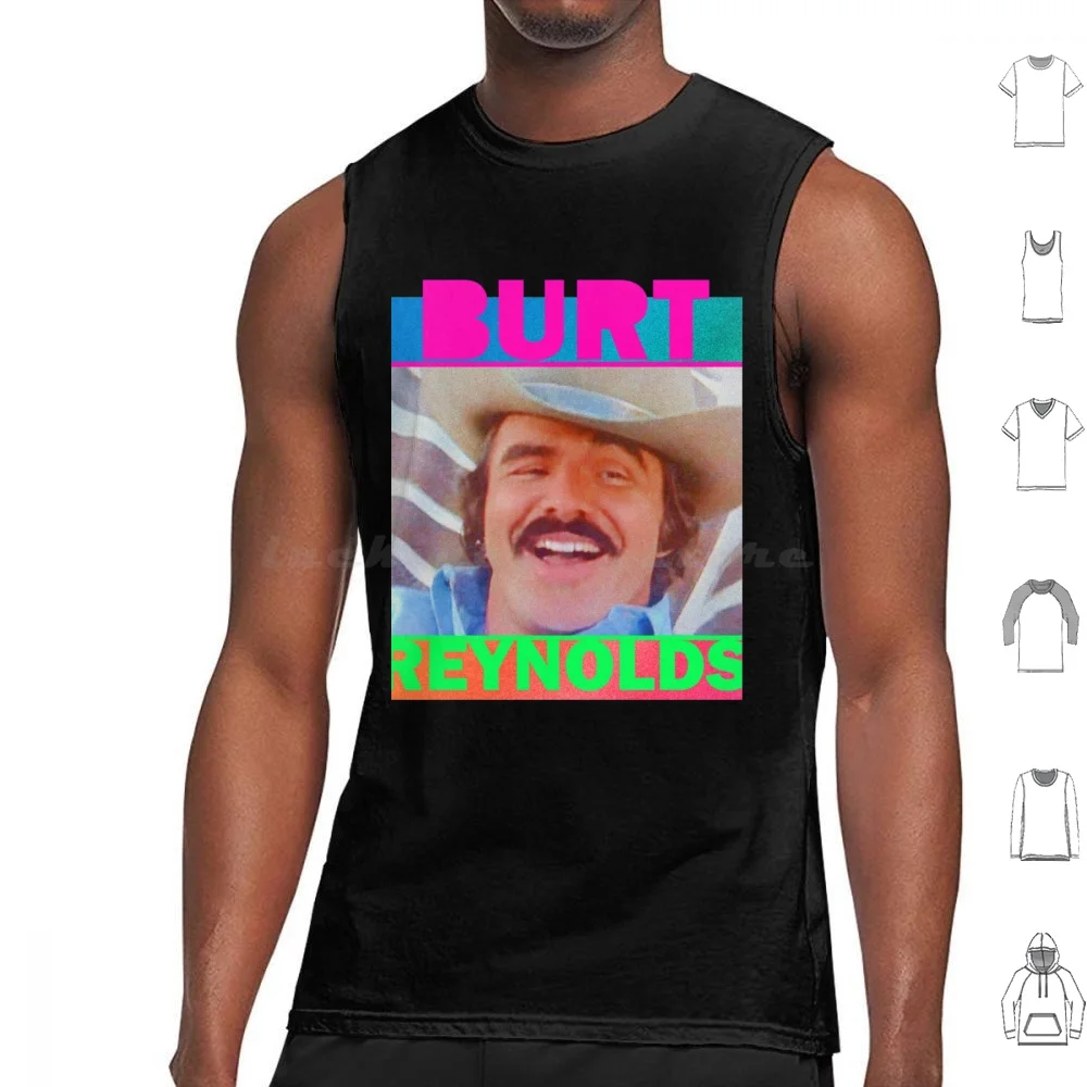 The Bandit-Burt Reynolds Tank Tops Print Cotton Smokey And The Bandit Burt Reynolds Smokey Bandit Trans Am Firebird