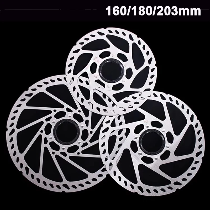 Mountain Road Bike Brake Disc Rotor 160/180/203MM Ultra-light Centerlock Brake Rotor CENTER LOCK Heat Dissipation Disc Rotors