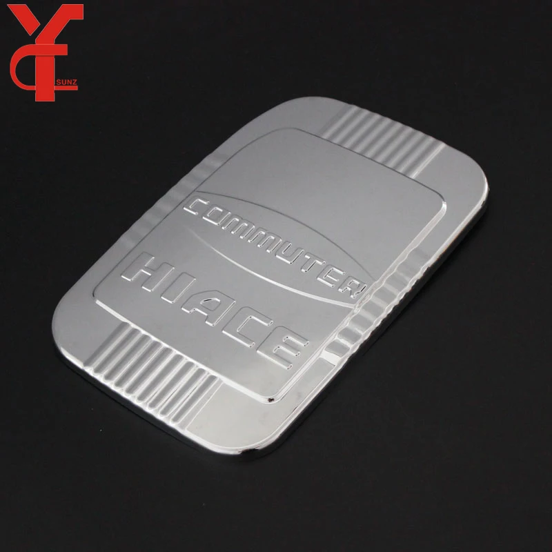 Chrome Black Fuel Tank Cover Accessories For Toyota Hiace 2005-2019 For Toyota Commuter 2016 Car Styling Exterior Parts Ycsunz