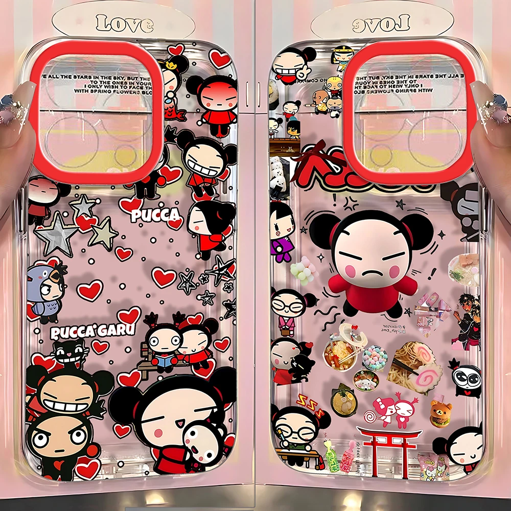 Cartoon Puccas Garus Phone Case For Samsung Galaxy A37 A57 A16 A17 A36 A26 A56 A55 A35 A25 A15 A54 A24 A14 A06 A05 A13 4G 5G