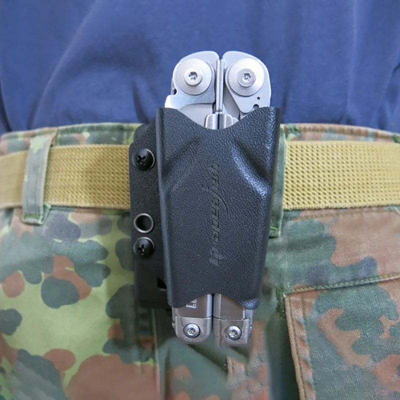 Imagem -06 - Kydex Tactical Bainha Faca Edc Ferramentas Scabbards k Case para Leatherman Onda Quick Draw Pull Waist Clip Tampa do Bolsa 1pc