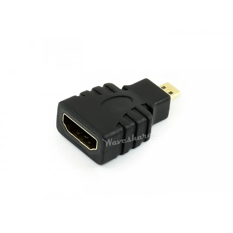 

Переходник Waveshare HDMI Female to Micro HDMI Male, подходит для Raspberry Pi 4B