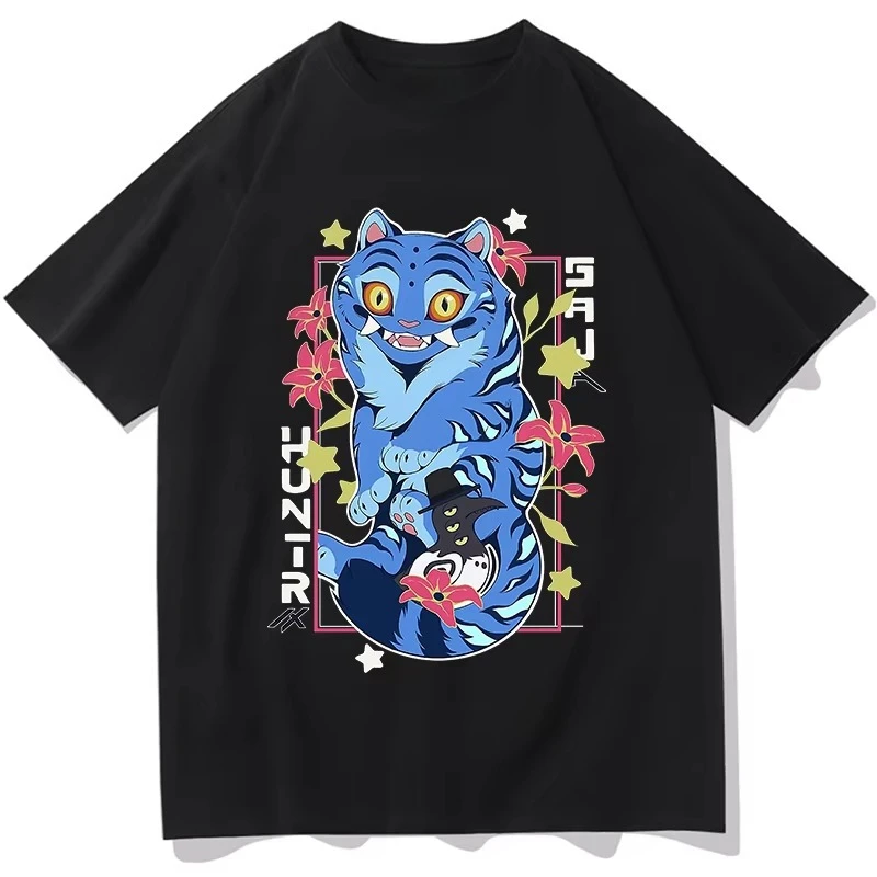 

KPop Demon Hunters Huntrix Camisetas Unisex Camisetas Verano Grunge Ropa Informal Estilo Hip Hop Unismbres Camiseta Ropa De Moda
