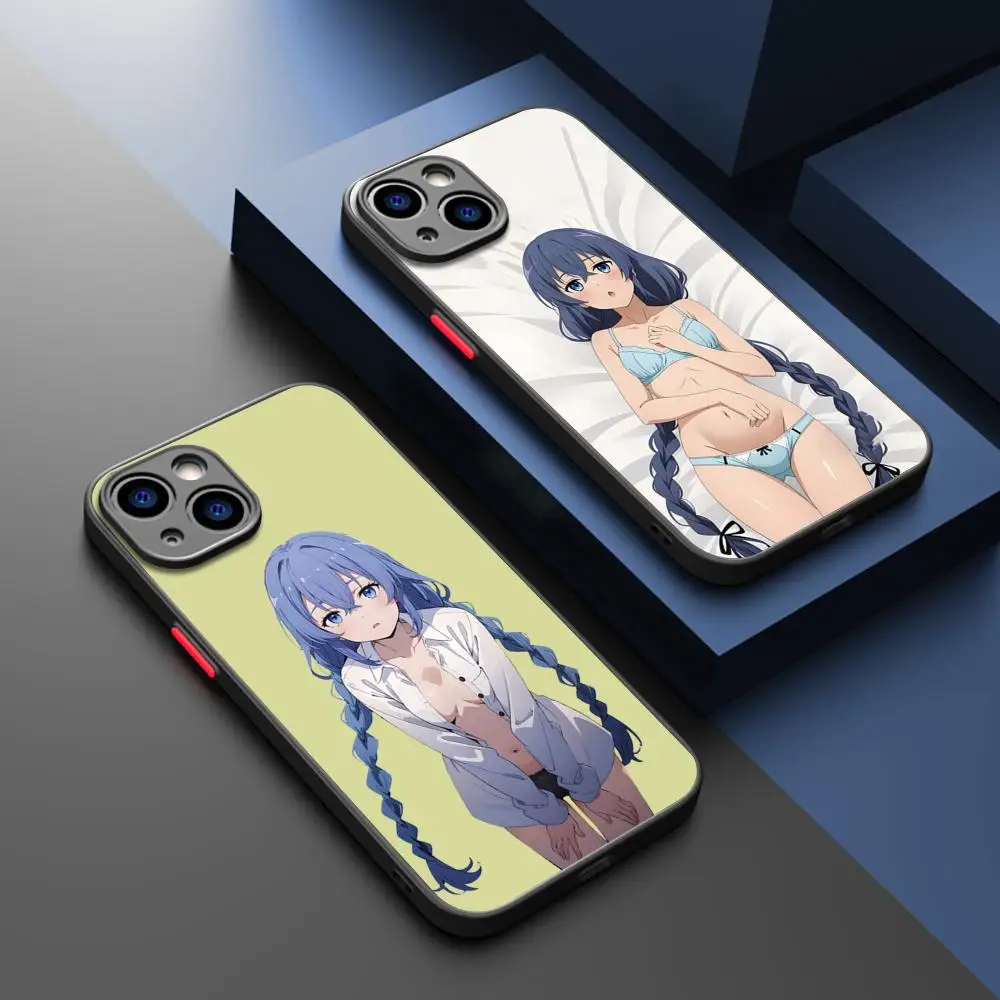 Mushoku Tensei Anime Phone Case For iPhone16 15 14 13 12 11 XS XR Plus Mini Pro Max Drop-proof Frosted Translucent