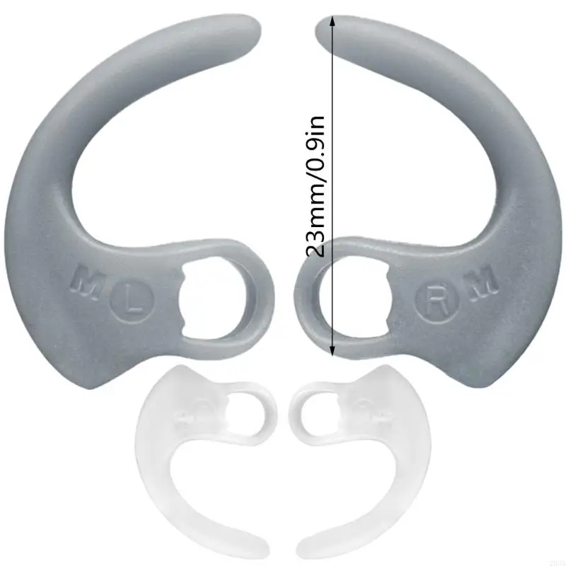 203A 1 Cặp Earhook Cánh TIPS thoải mái phù hợp với Silicone Hook Thay thế Eartip Wing cho nghe WI-SP600N